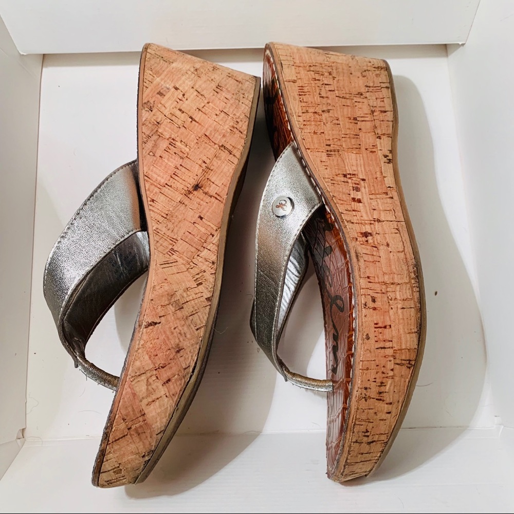 - Sam Edelman Romy Sandals in Silver - Picture 5 of 5